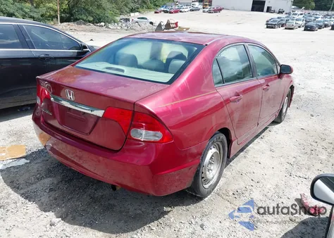 2010 Honda Civic Lx из США, поврежденный, VIN 2HGFA1F55AH569652